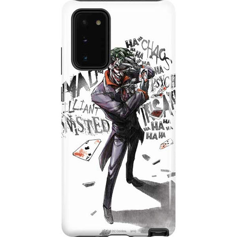 DC Comics The Joker Brilliantly Twisted Galaxy Note20 5G Pro Case