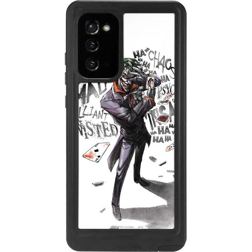 DC Comics The Joker Brilliantly Twisted Galaxy Note20 5G Waterproof Case