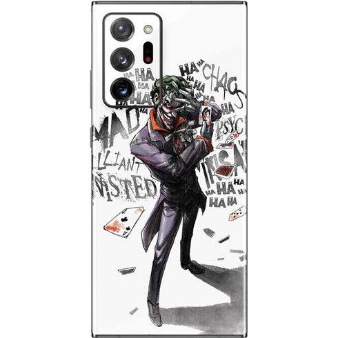 DC Comics The Joker Brilliantly Twisted Galaxy Note20 Ultra 5G Skin