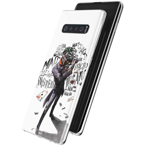 DC Comics The Joker Brilliantly Twisted Galaxy S10 Plus Skin