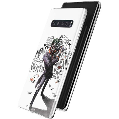 DC Comics The Joker Brilliantly Twisted Galaxy S10 Skin