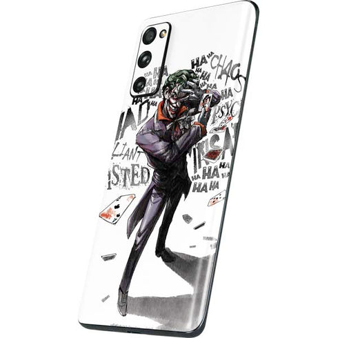 DC Comics The Joker Brilliantly Twisted Galaxy S20 Fan Edition Skin