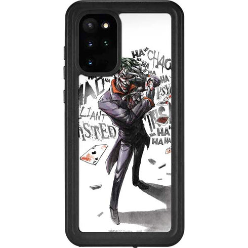 DC Comics The Joker Brilliantly Twisted Galaxy S20 Plus Waterproof Case