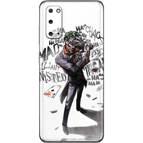 DC Comics The Joker Brilliantly Twisted Galaxy S20 Skin