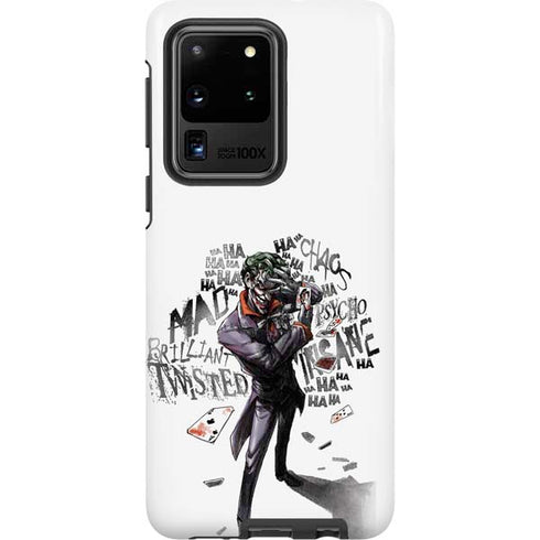 DC Comics The Joker Brilliantly Twisted Galaxy S20 Ultra 5G Pro Case