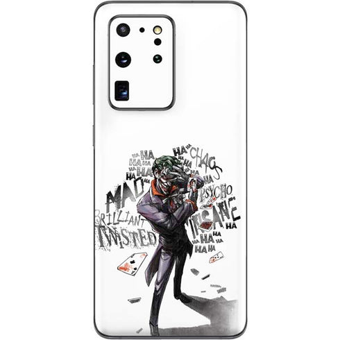 DC Comics The Joker Brilliantly Twisted Galaxy S20 Ultra 5G Skin