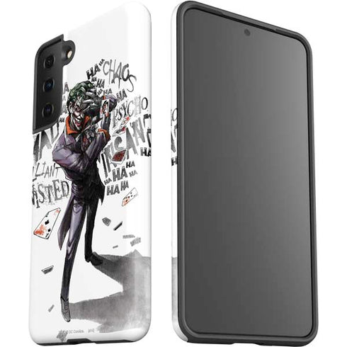 DC Comics The Joker Brilliantly Twisted Galaxy S21 FE Pro Case