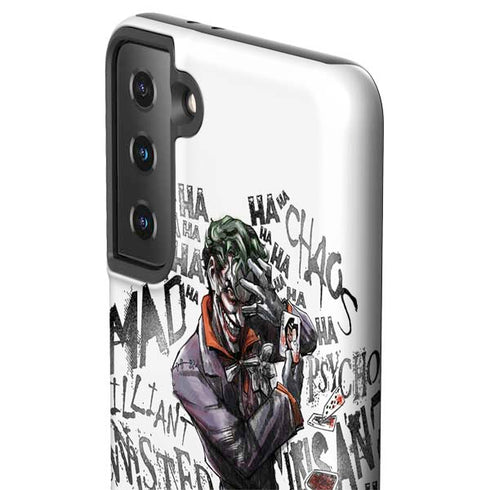 DC Comics The Joker Brilliantly Twisted Galaxy S21 Plus 5G Pro Case