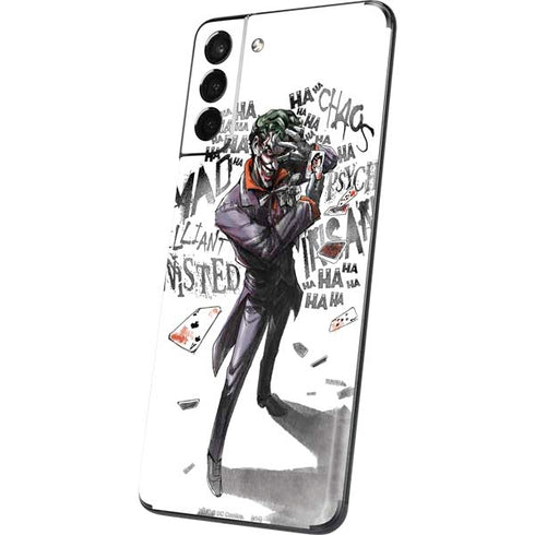 DC Comics The Joker Brilliantly Twisted Galaxy S21 Plus 5G Skin