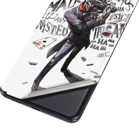 DC Comics The Joker Brilliantly Twisted Galaxy S21 Plus 5G Skin