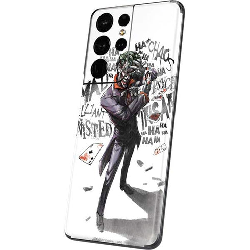 DC Comics The Joker Brilliantly Twisted Galaxy S21 Ultra 5G Skin
