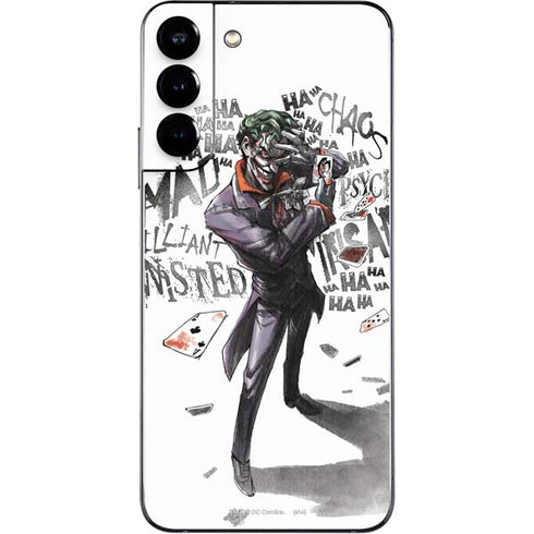 DC Comics The Joker Brilliantly Twisted Galaxy S22 Plus Skin