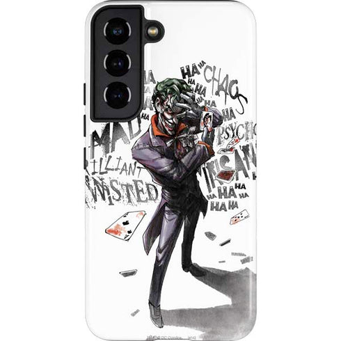 DC Comics The Joker Brilliantly Twisted Galaxy S22 Pro Case