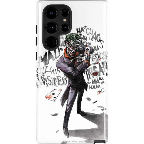 DC Comics The Joker Brilliantly Twisted Galaxy S22 Ultra Pro Case