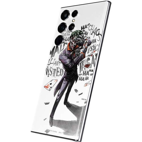 DC Comics The Joker Brilliantly Twisted Galaxy S22 Ultra Skin