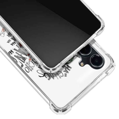 DC Comics The Joker Brilliantly Twisted Galaxy S23 FE Clear Case