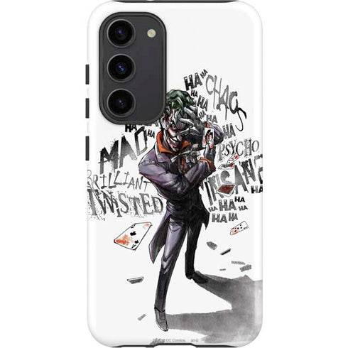 DC Comics The Joker Brilliantly Twisted Galaxy S23 Plus Pro Case