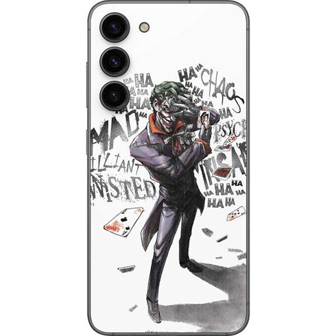 DC Comics The Joker Brilliantly Twisted Galaxy S23 Plus Skin