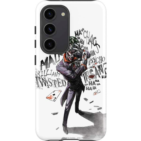 DC Comics The Joker Brilliantly Twisted Galaxy S23 Pro Case