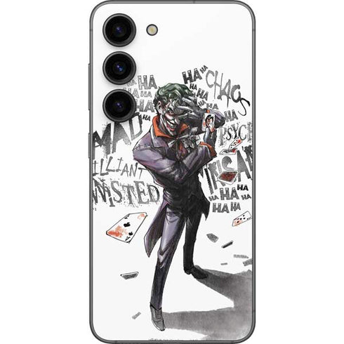 DC Comics The Joker Brilliantly Twisted Galaxy S23 Skin