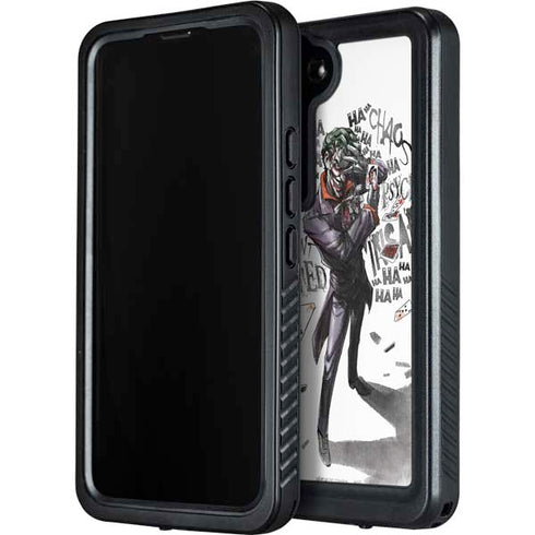 DC Comics The Joker Brilliantly Twisted Galaxy S23 Waterproof Case