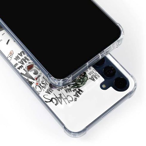 DC Comics The Joker Brilliantly Twisted Galaxy S24 Clear Case