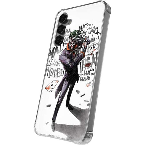 DC Comics The Joker Brilliantly Twisted Galaxy S24 Plus Clear Case