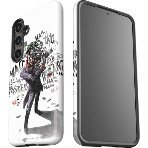 DC Comics The Joker Brilliantly Twisted Galaxy S24 Plus Impact Case