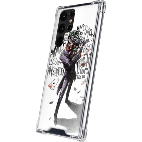 DC Comics The Joker Brilliantly Twisted Galaxy S24 Ultra Clear Case