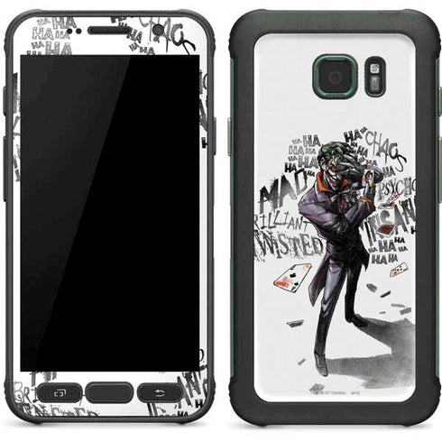 DC Comics The Joker Brilliantly Twisted Galaxy S7 Active Skin
