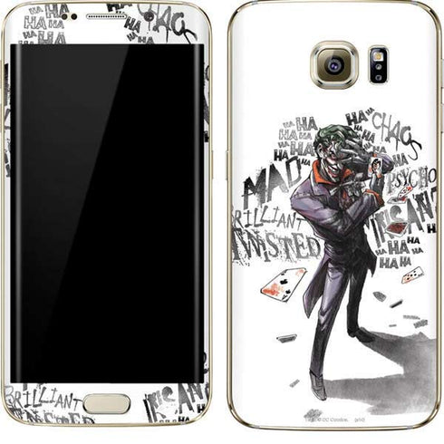 DC Comics The Joker Brilliantly Twisted Galaxy S7 Edge Skin