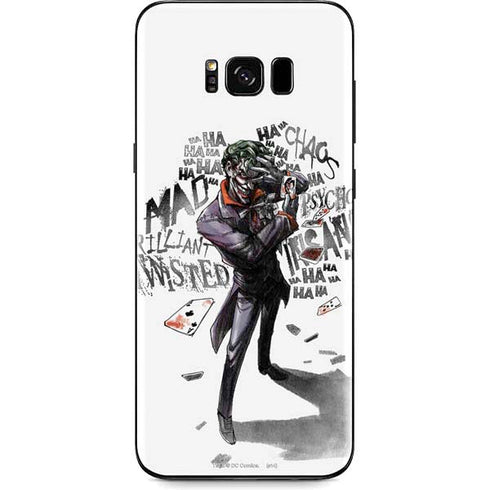 DC Comics The Joker Brilliantly Twisted Galaxy S8 Plus Skin