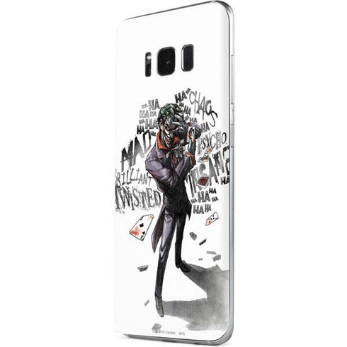 DC Comics The Joker Brilliantly Twisted Galaxy S8 Skin