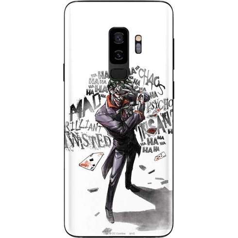 DC Comics The Joker Brilliantly Twisted Galaxy S9 Plus Skin