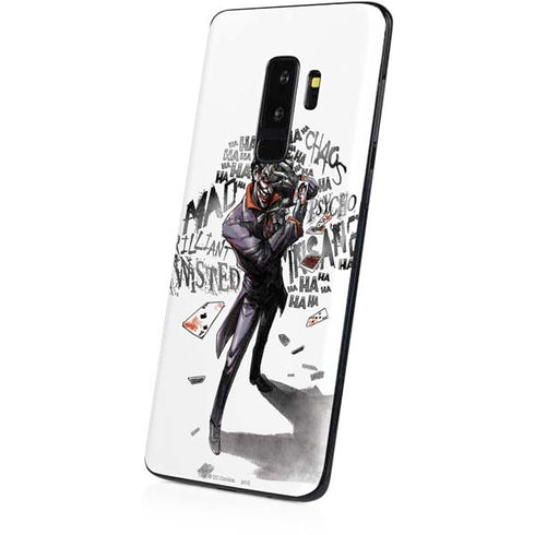 DC Comics The Joker Brilliantly Twisted Galaxy S9 Plus Skin