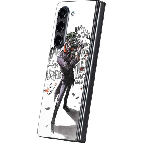 DC Comics The Joker Brilliantly Twisted Galaxy Z Fold5 5G Skin