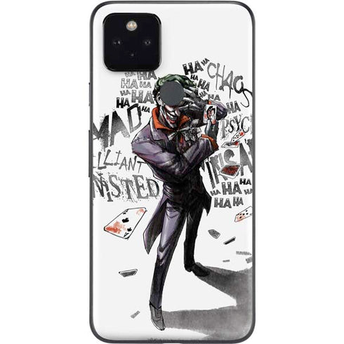 DC Comics The Joker Brilliantly Twisted Google Pixel 5a Skin