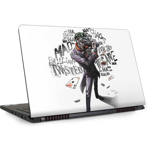 DC Comics The Joker Brilliantly Twisted Dell Inspiron Skin
