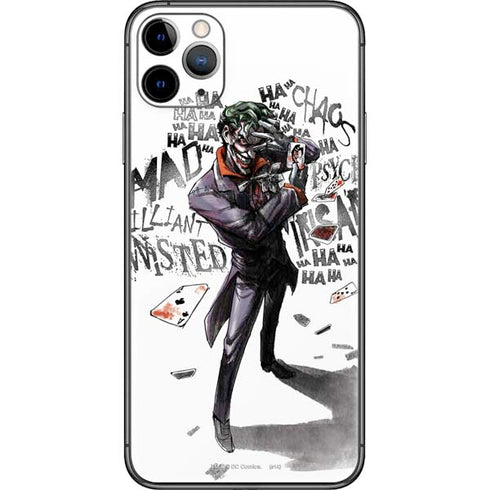 DC Comics The Joker Brilliantly Twisted iPhone 11 Pro Max Skin