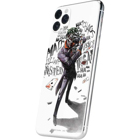 DC Comics The Joker Brilliantly Twisted iPhone 11 Pro Max Skin