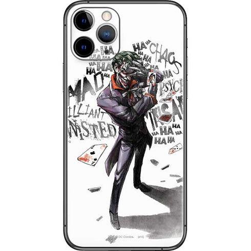 DC Comics The Joker Brilliantly Twisted iPhone 11 Pro Skin