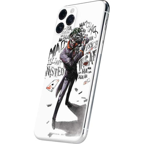 DC Comics The Joker Brilliantly Twisted iPhone 11 Pro Skin