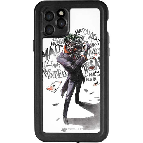 DC Comics The Joker Brilliantly Twisted iPhone 11 Pro Waterproof Case