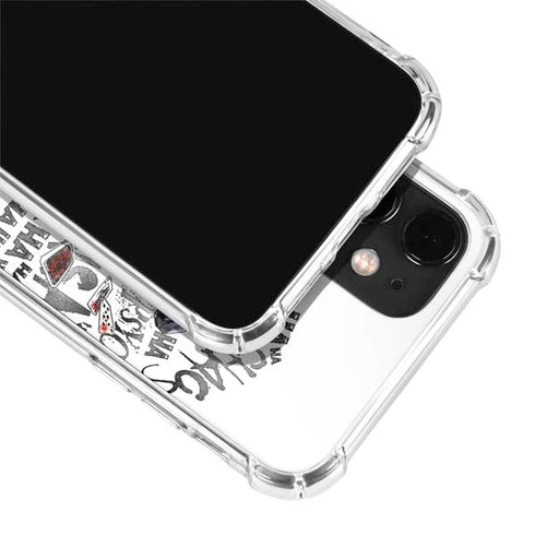 DC Comics The Joker Brilliantly Twisted iPhone 12 Clear Case