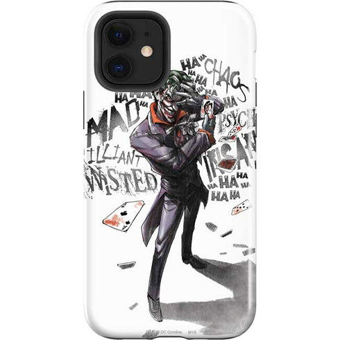 DC Comics The Joker Brilliantly Twisted iPhone 12 Impact Case