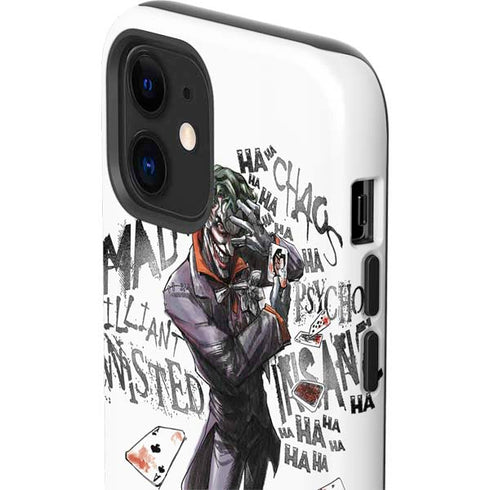 DC Comics The Joker Brilliantly Twisted iPhone 12 Impact Case