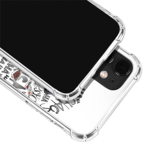 DC Comics The Joker Brilliantly Twisted iPhone 12 Mini Clear Case