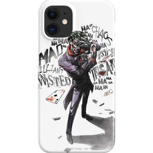 DC Comics The Joker Brilliantly Twisted iPhone 12 Mini Lite Case