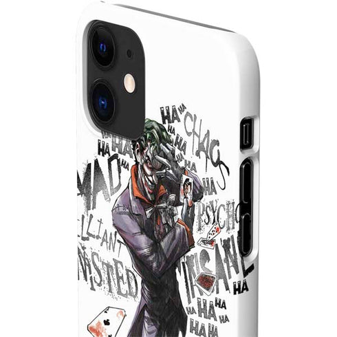 DC Comics The Joker Brilliantly Twisted iPhone 12 Mini Lite Case