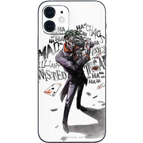 DC Comics The Joker Brilliantly Twisted iPhone 12 Mini Skin